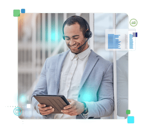 AR-Webpage-Images-250617-3 Contact Center Agent chatting with a Customer